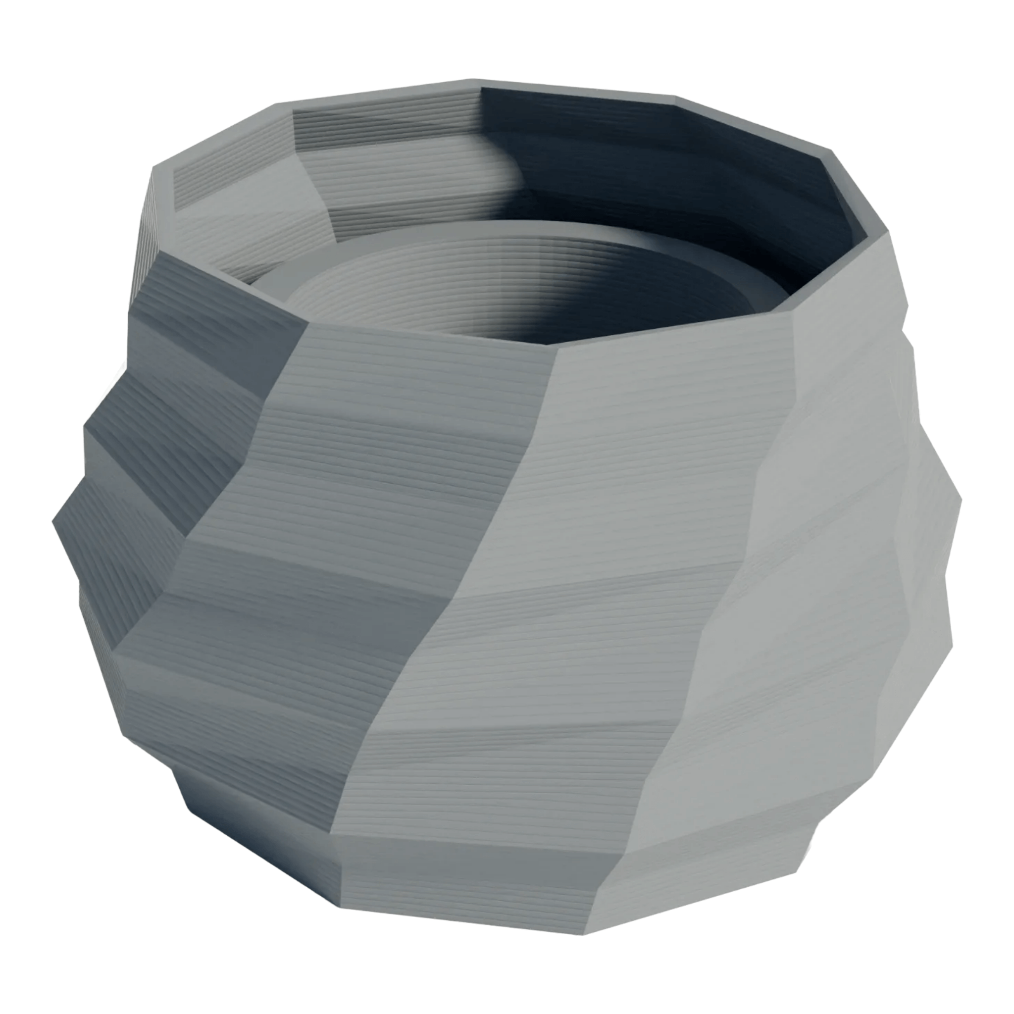 Vaso di design Alberobello edizione grigia