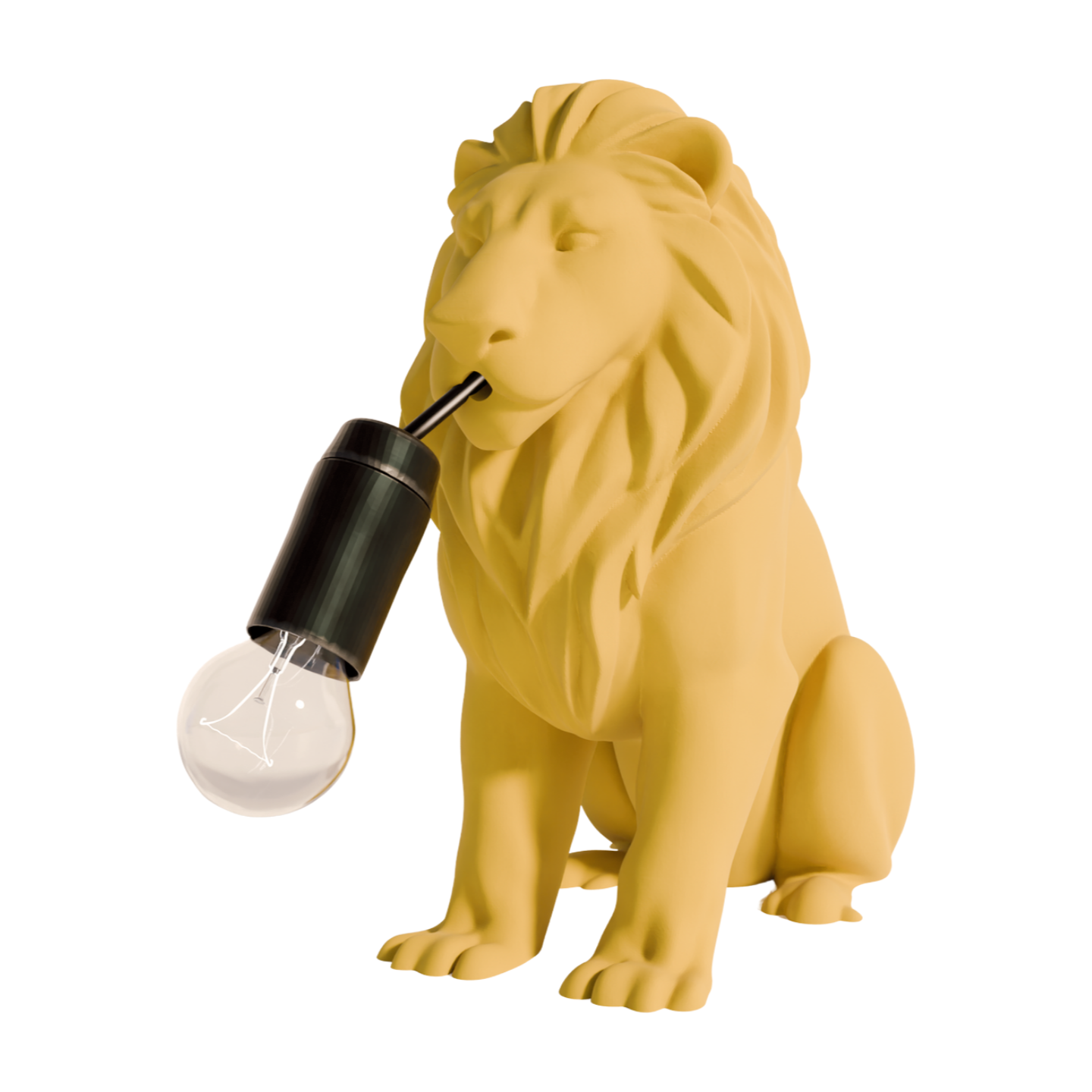 Lion Table Lamp