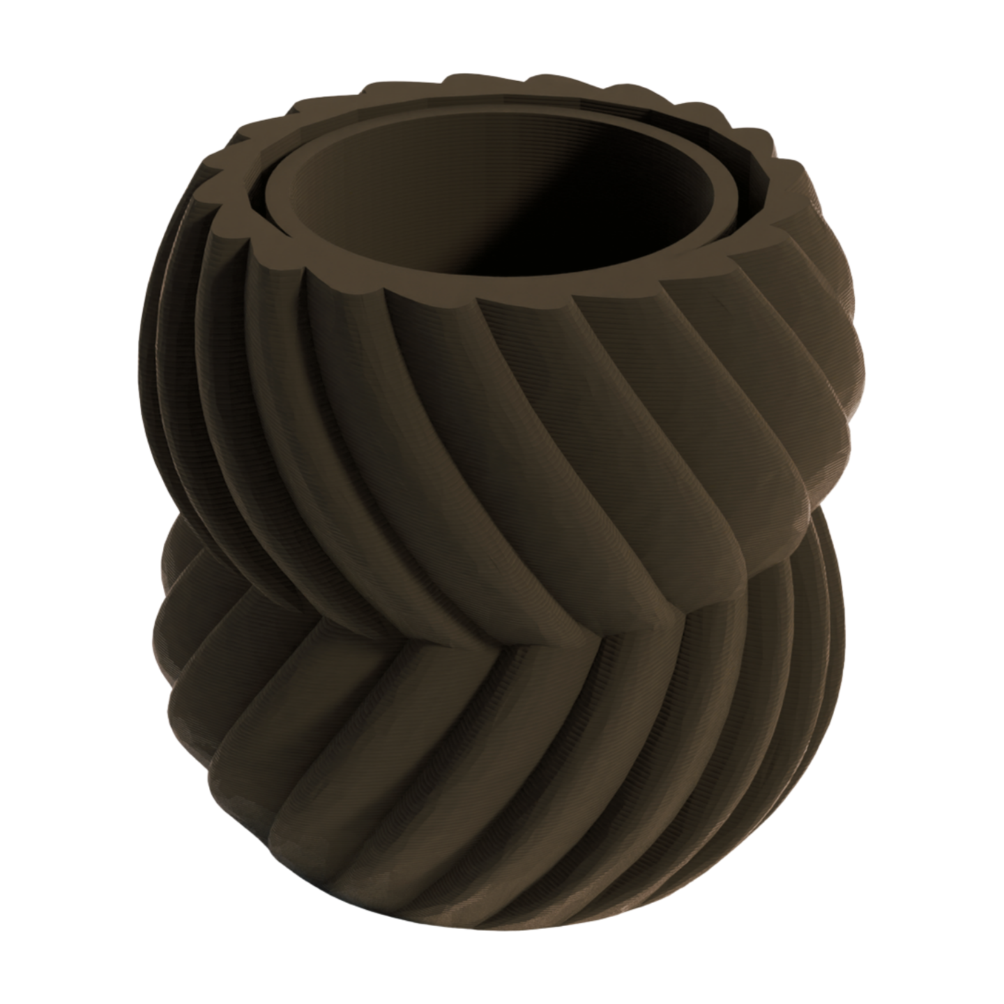 Vaso di design Nuoro edizione nera