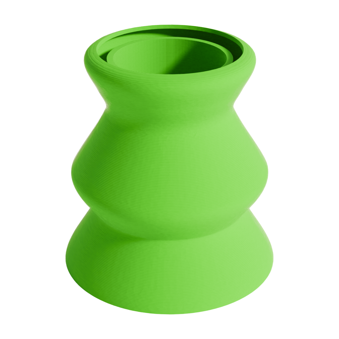 Vaso design Trapani edizione verde