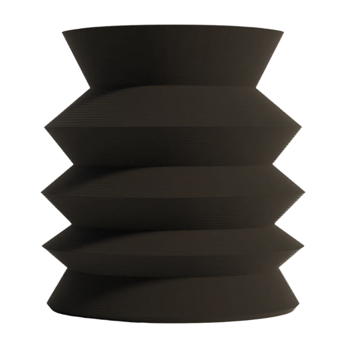 Vaso design Brescia edizione nera