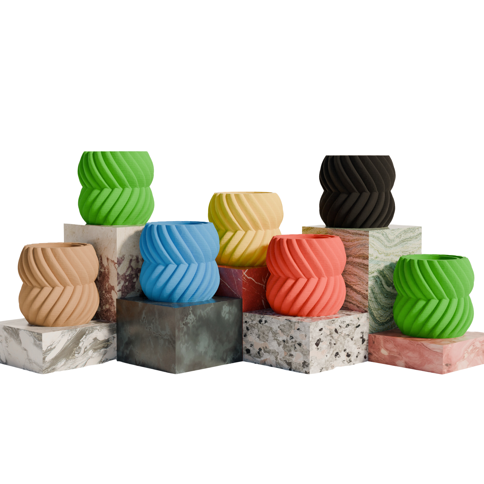 Vaso Nuoro edizione marrone