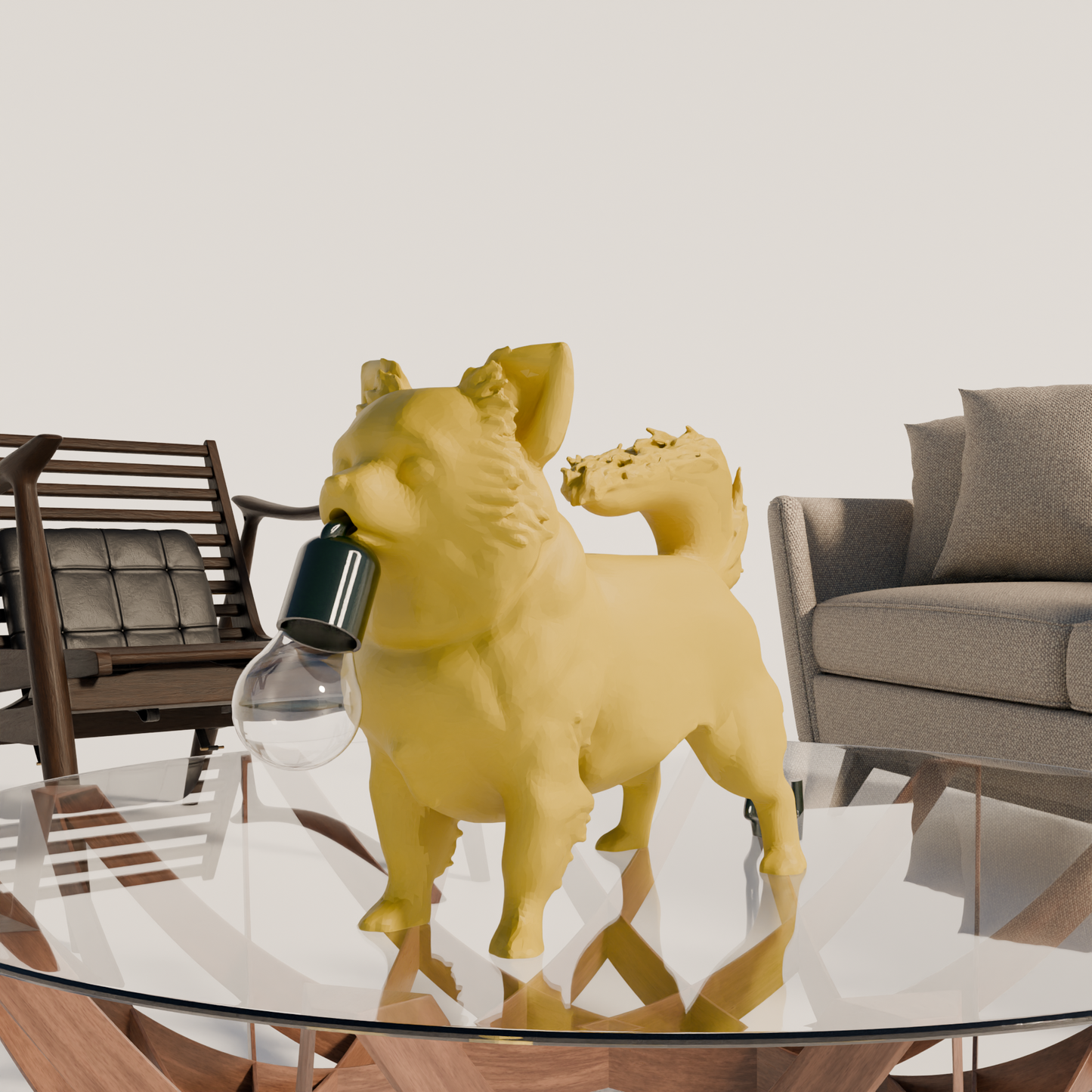 Dog Table Lamp Collection