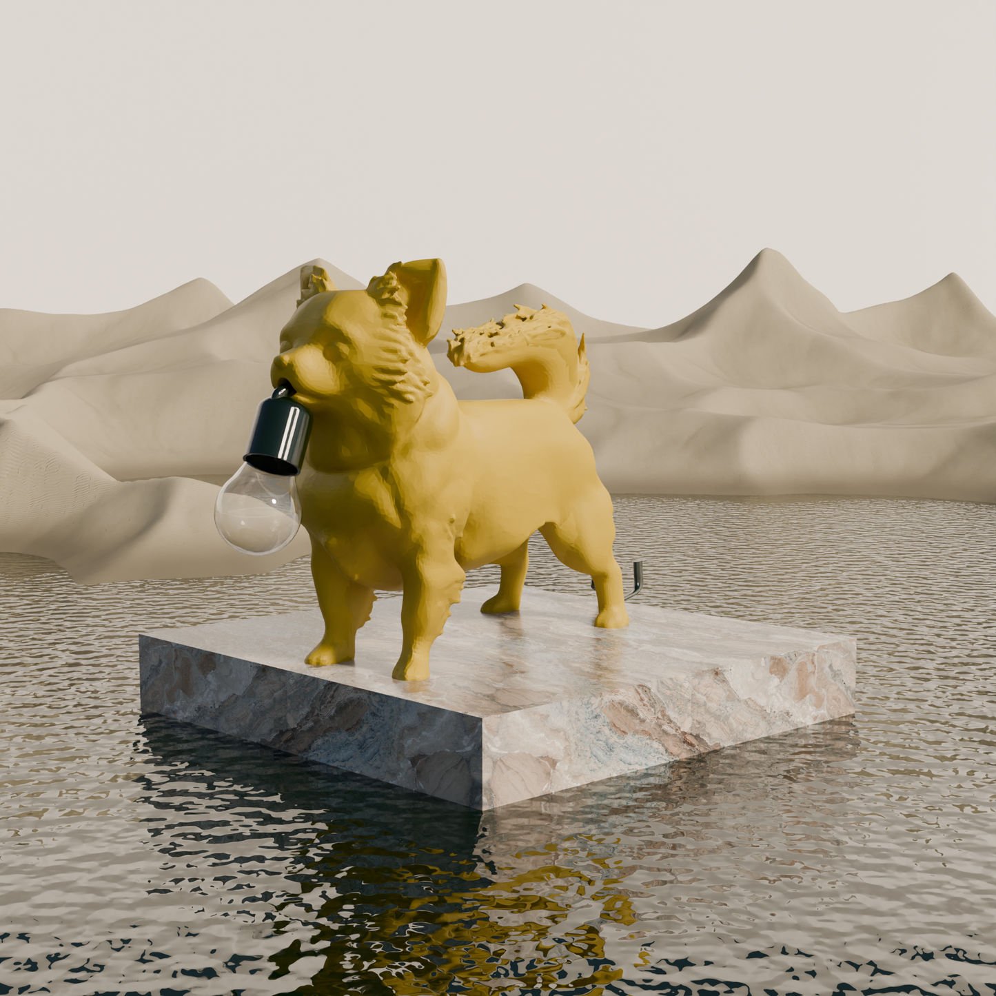 Dog Table Lamp Collection
