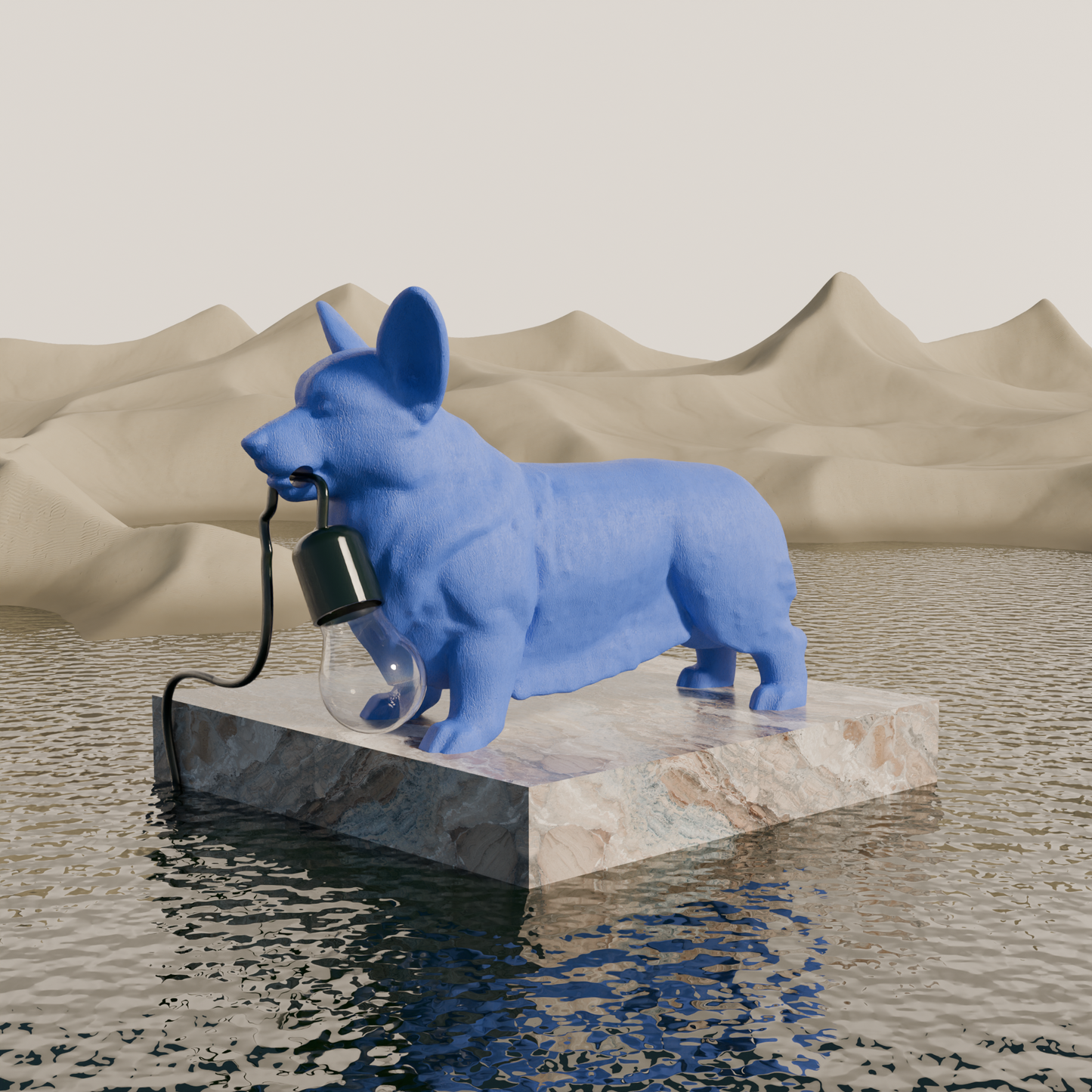 Corgi Table Lamp