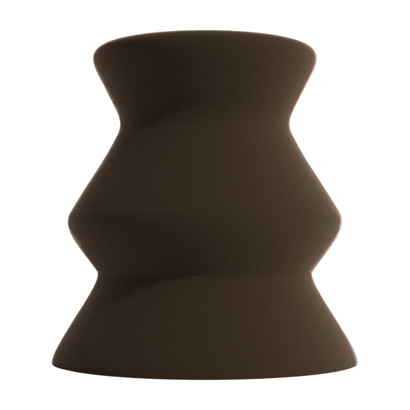 Vaso design Trapani edizione nera