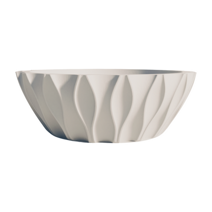 Bolognola fruit bowl white