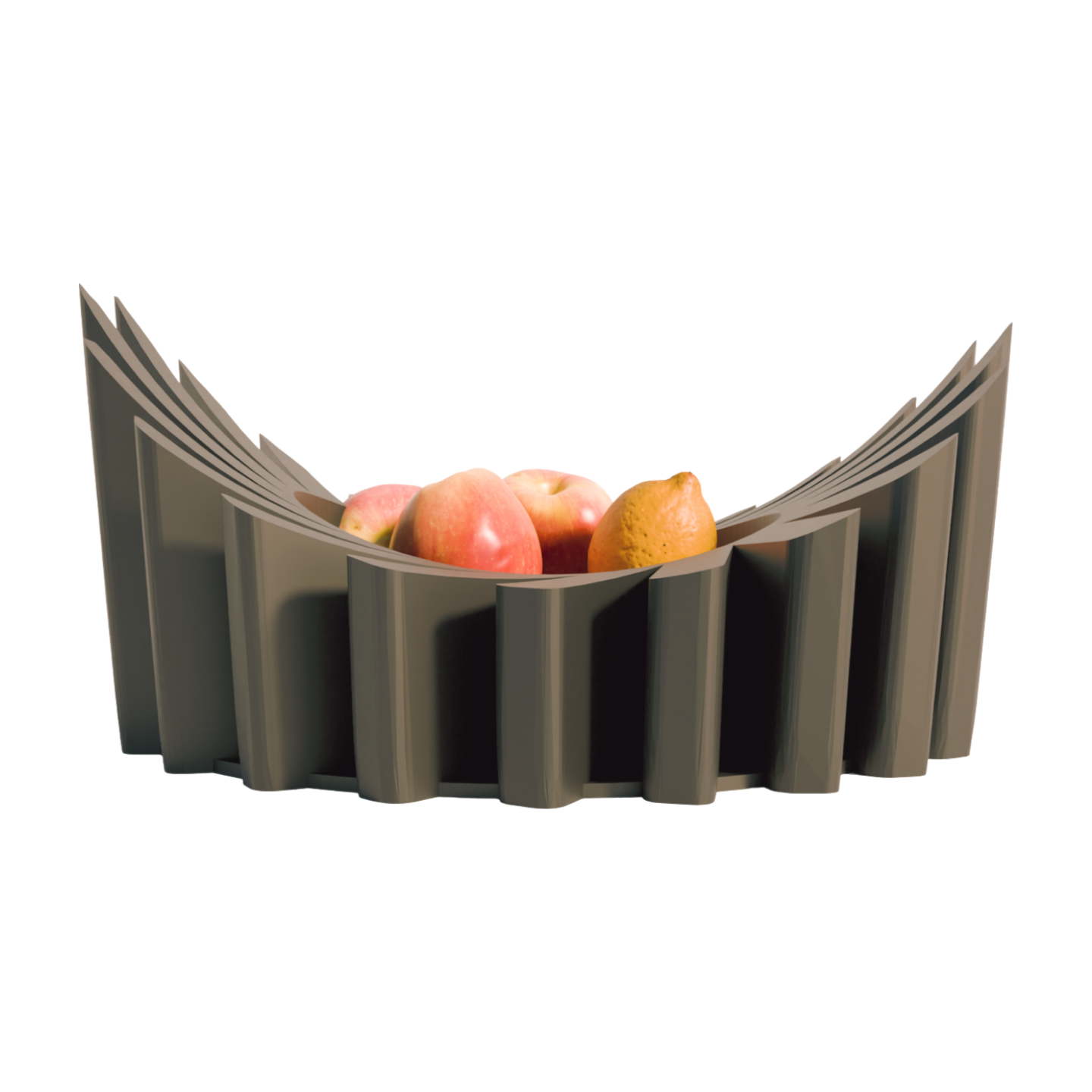 Piobbico fruit bowl black