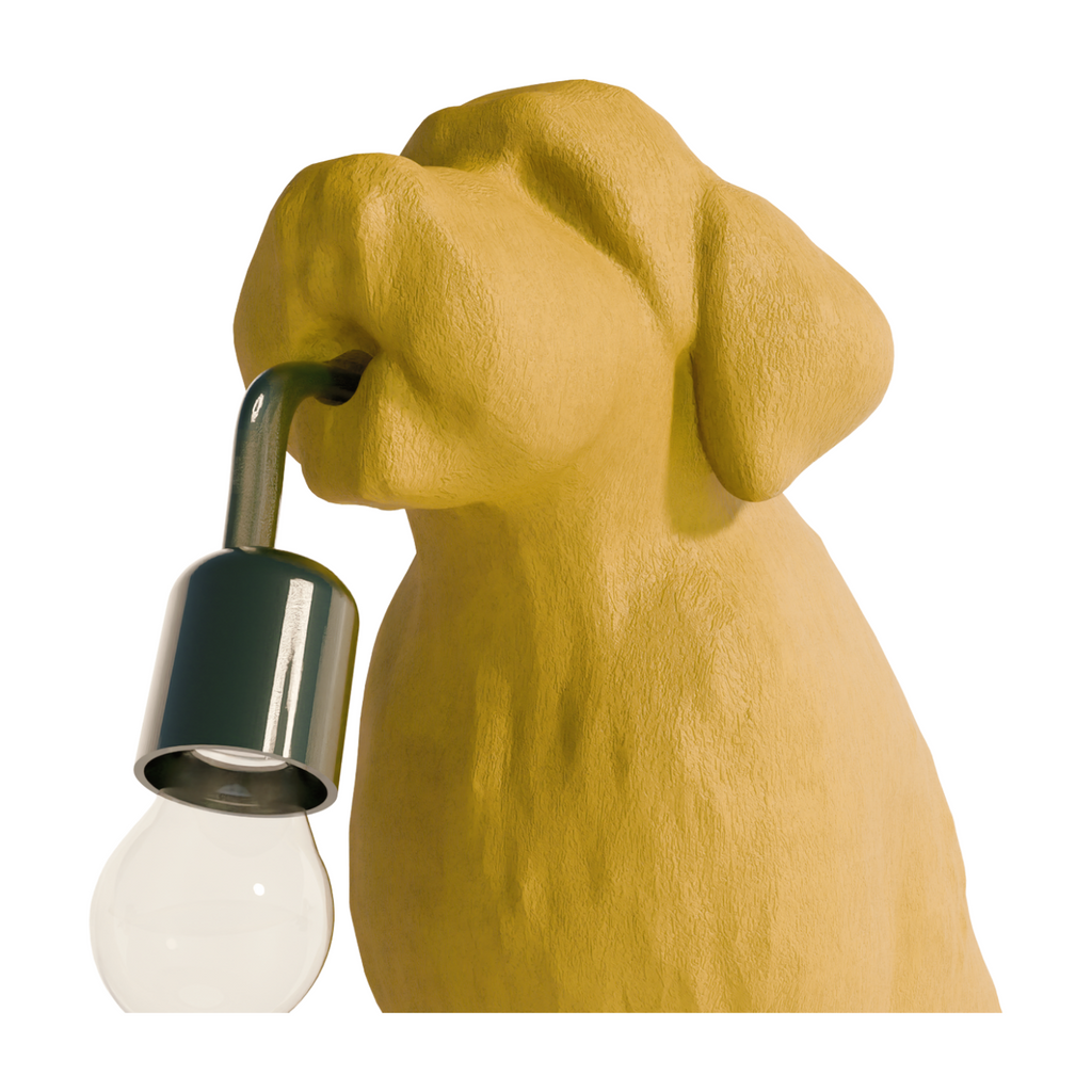 Goldendoodle tafellamp