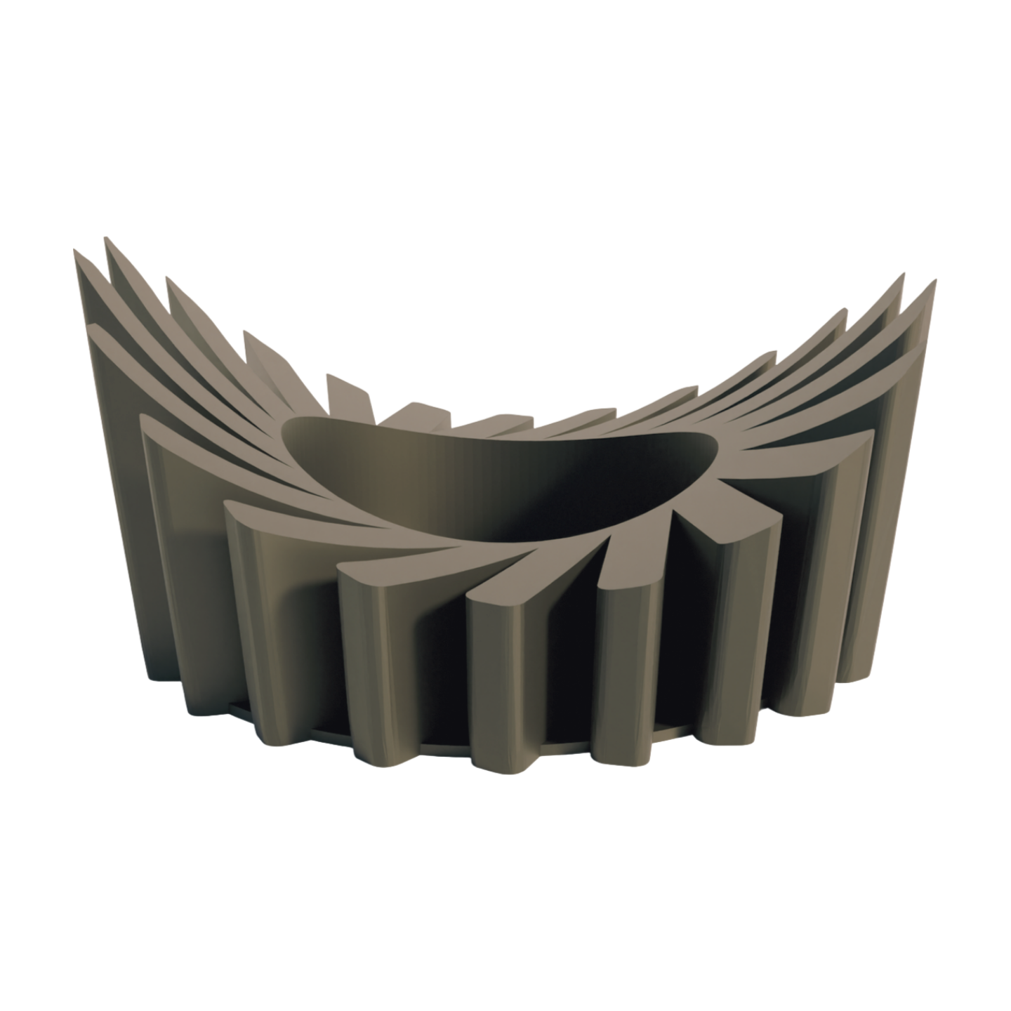 Piobbico fruit bowl black