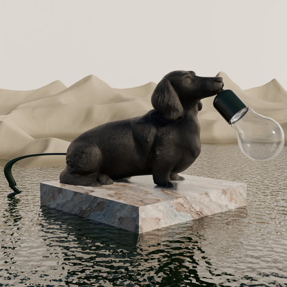 Dachshund Table Lamp