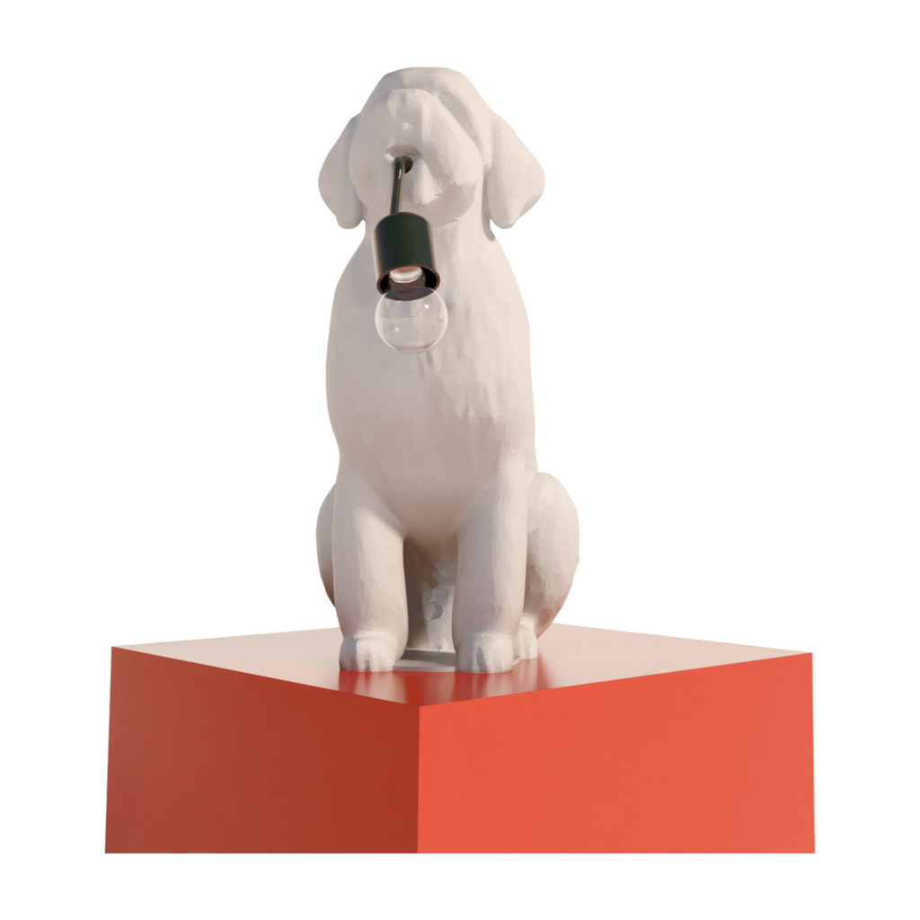 Goldendoodle tafellamp