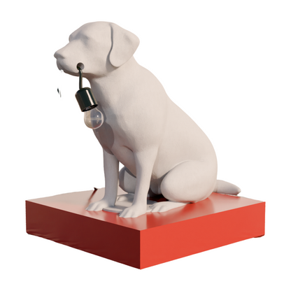 Labrador Retriever Table Lamp