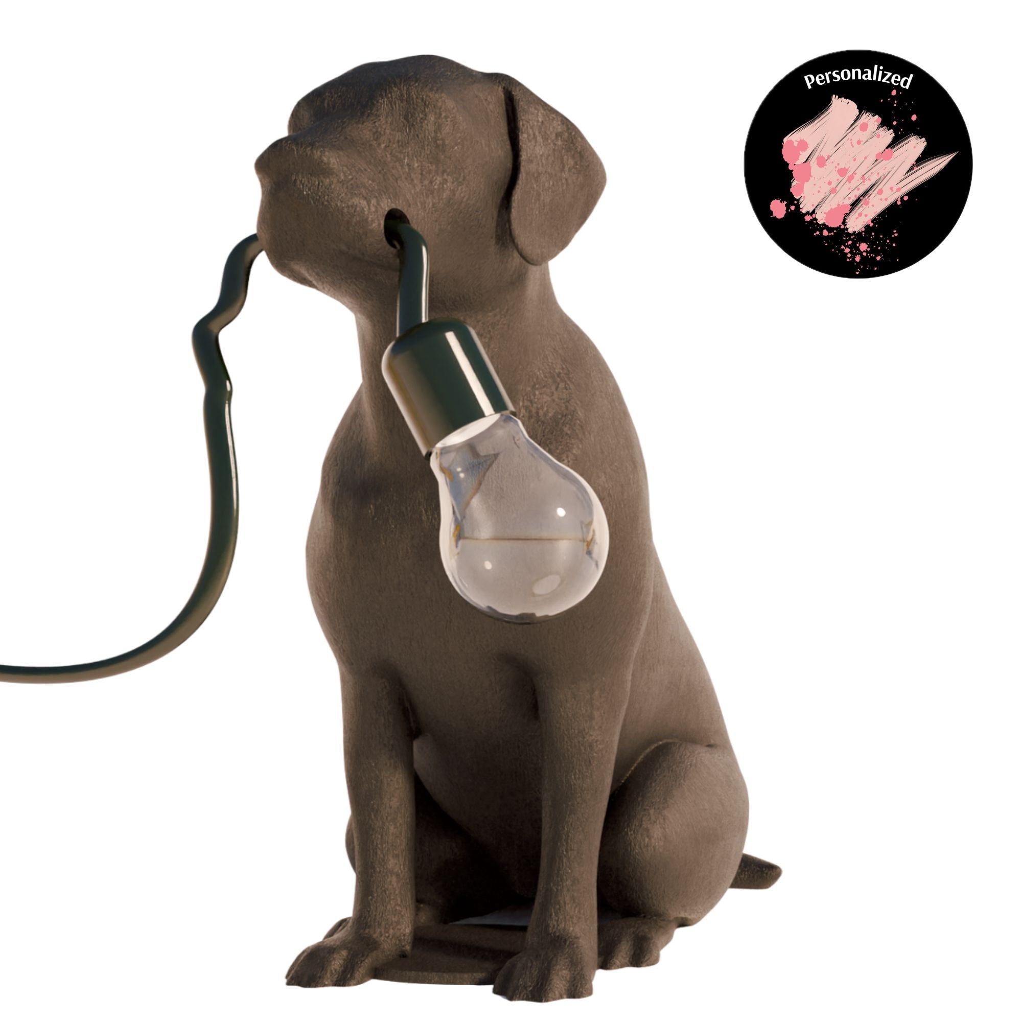 Personalized Dog Lamp