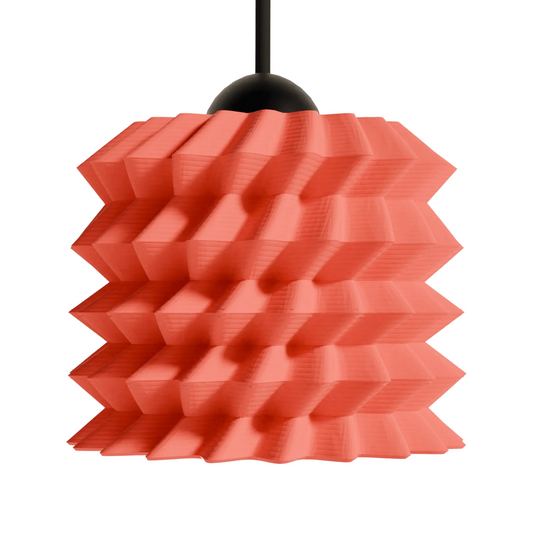 Lampada a sospensione design Amandola edizione rossa 