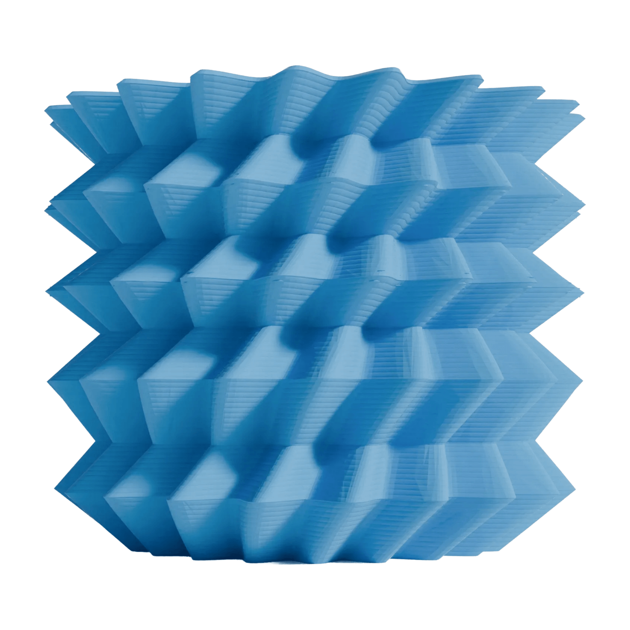 Amandola design vaas blauwe editie
