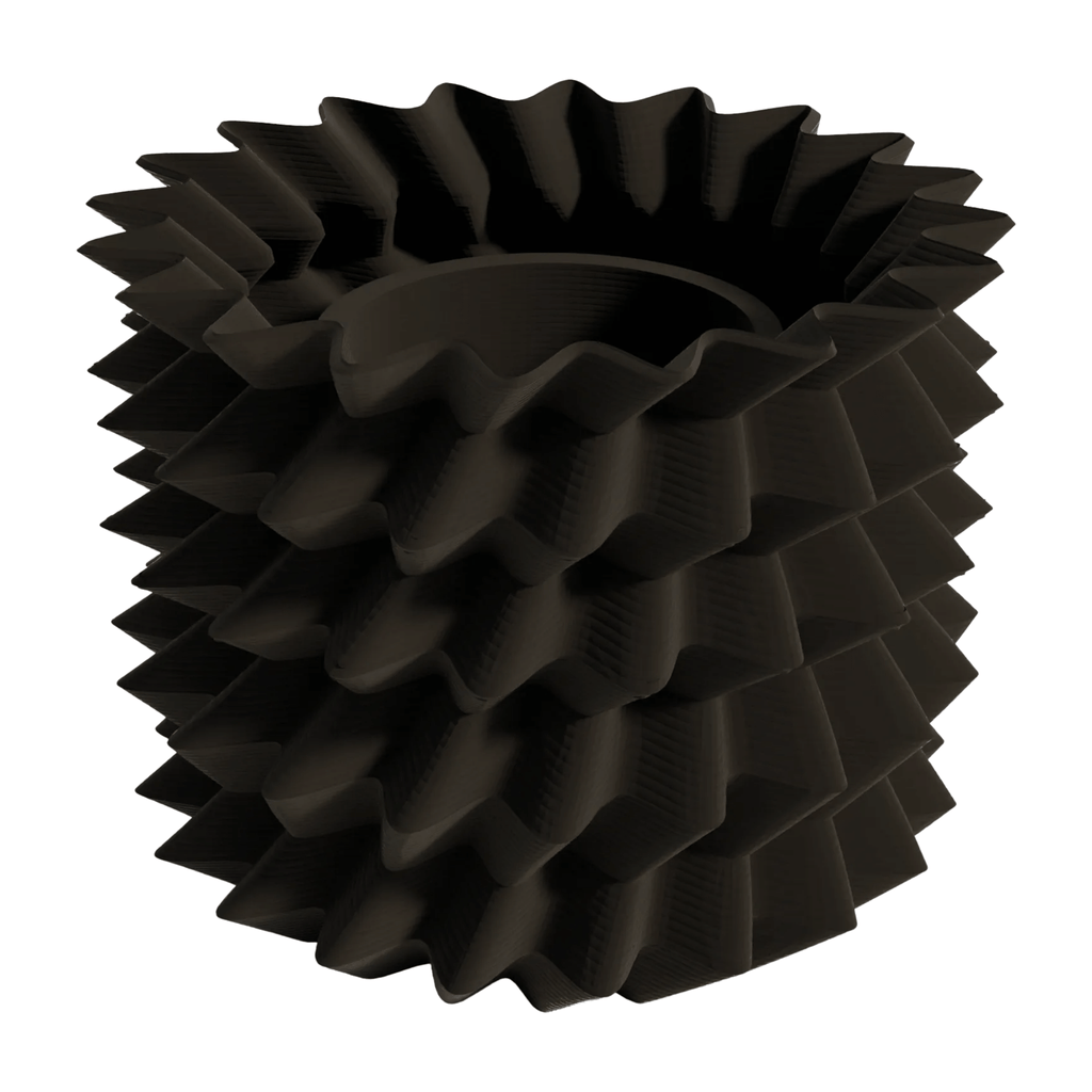 Vaso di design Amandola edizione nera