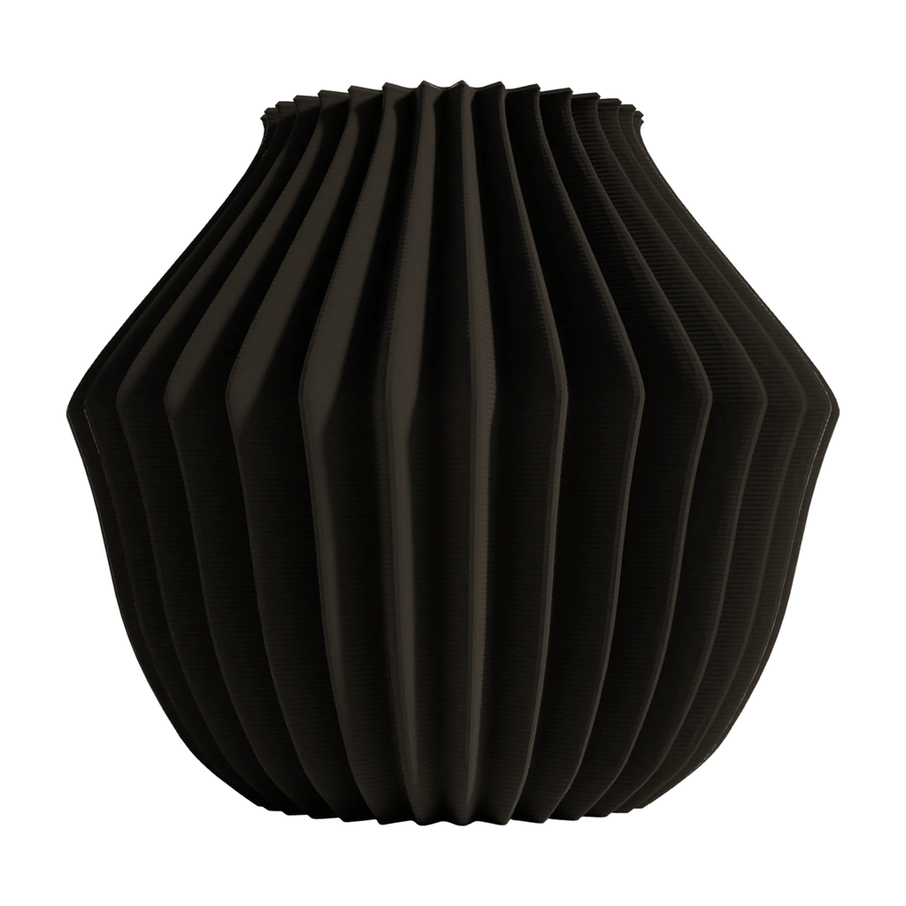 Belluno vaso moderno nero design
