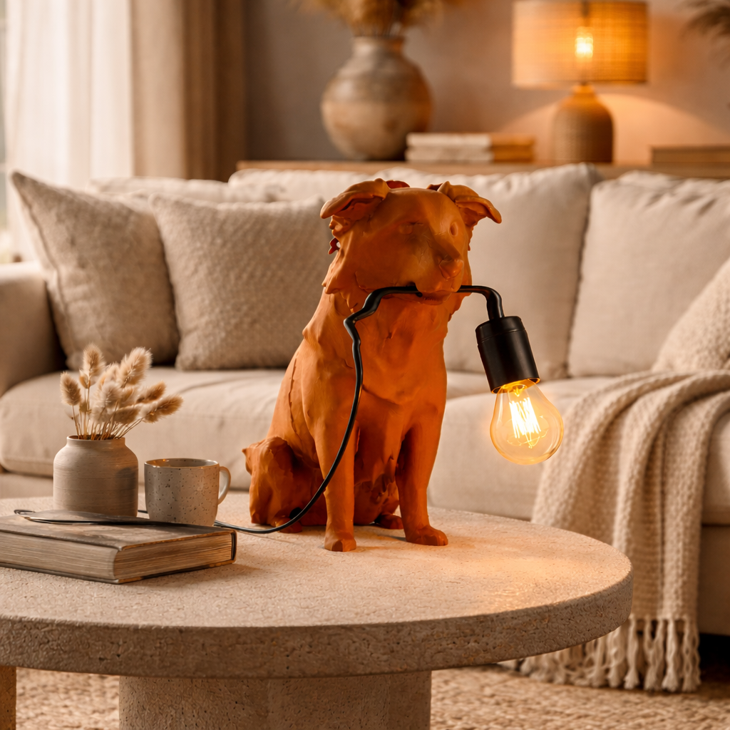 Honden tafellampcollectie