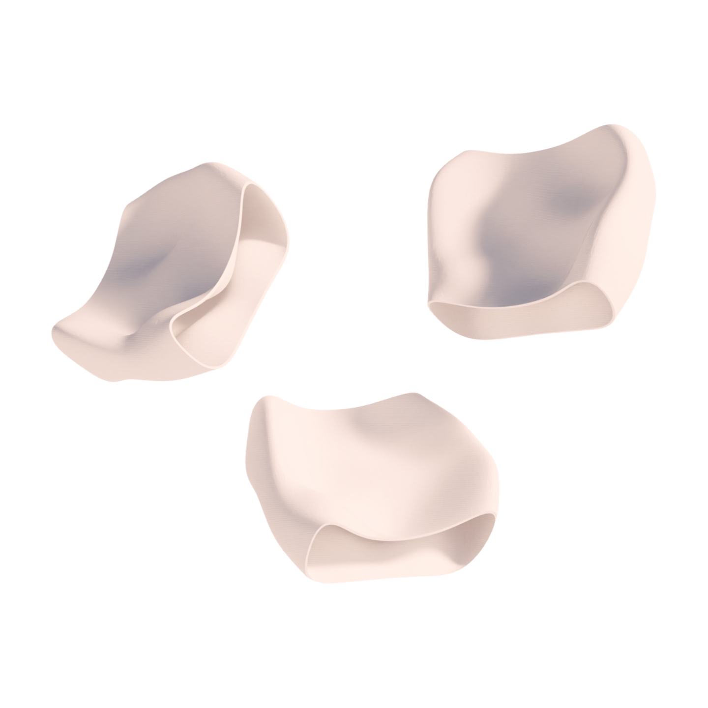 Fano modern design fruit bowl white edition