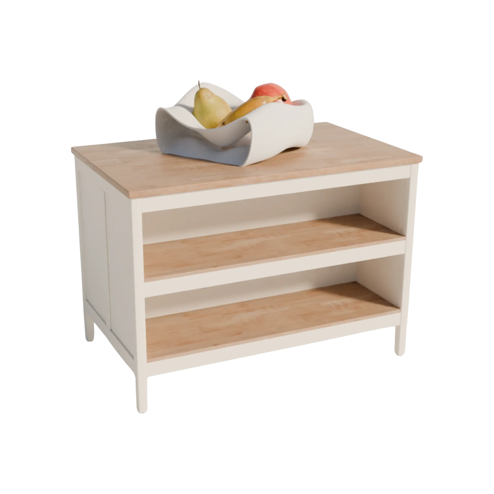 Fano modern design fruitschaal witte editie