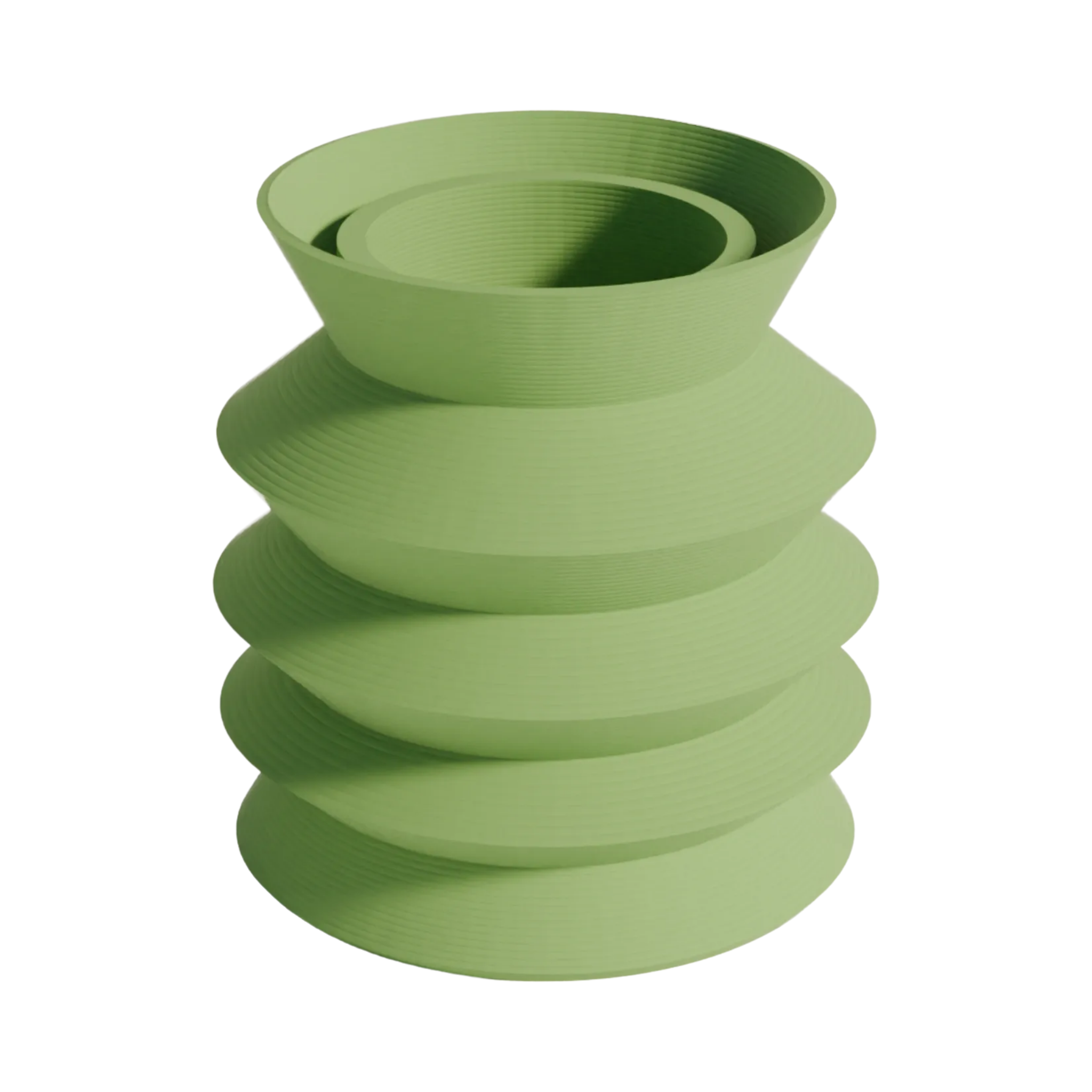 Brescia design vaas groene editie