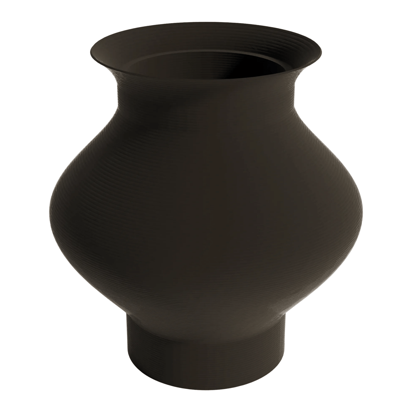 Firenze design vase black edition