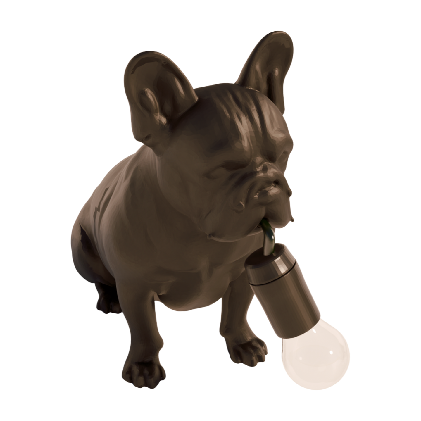 Franse Bulldog tafellamp