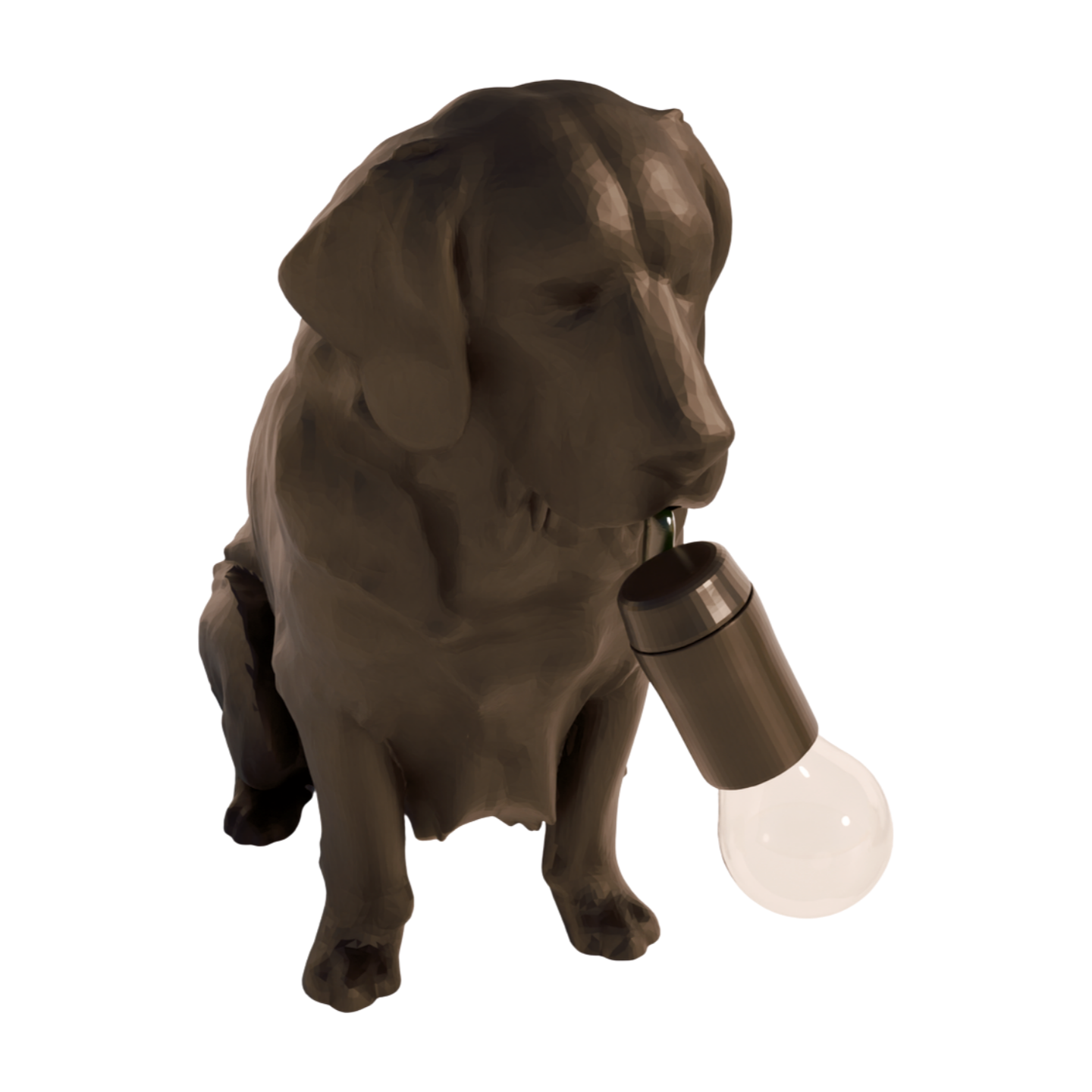 Golden Retriever tafellamp