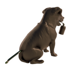 Jack Russell Terrier tafellamp