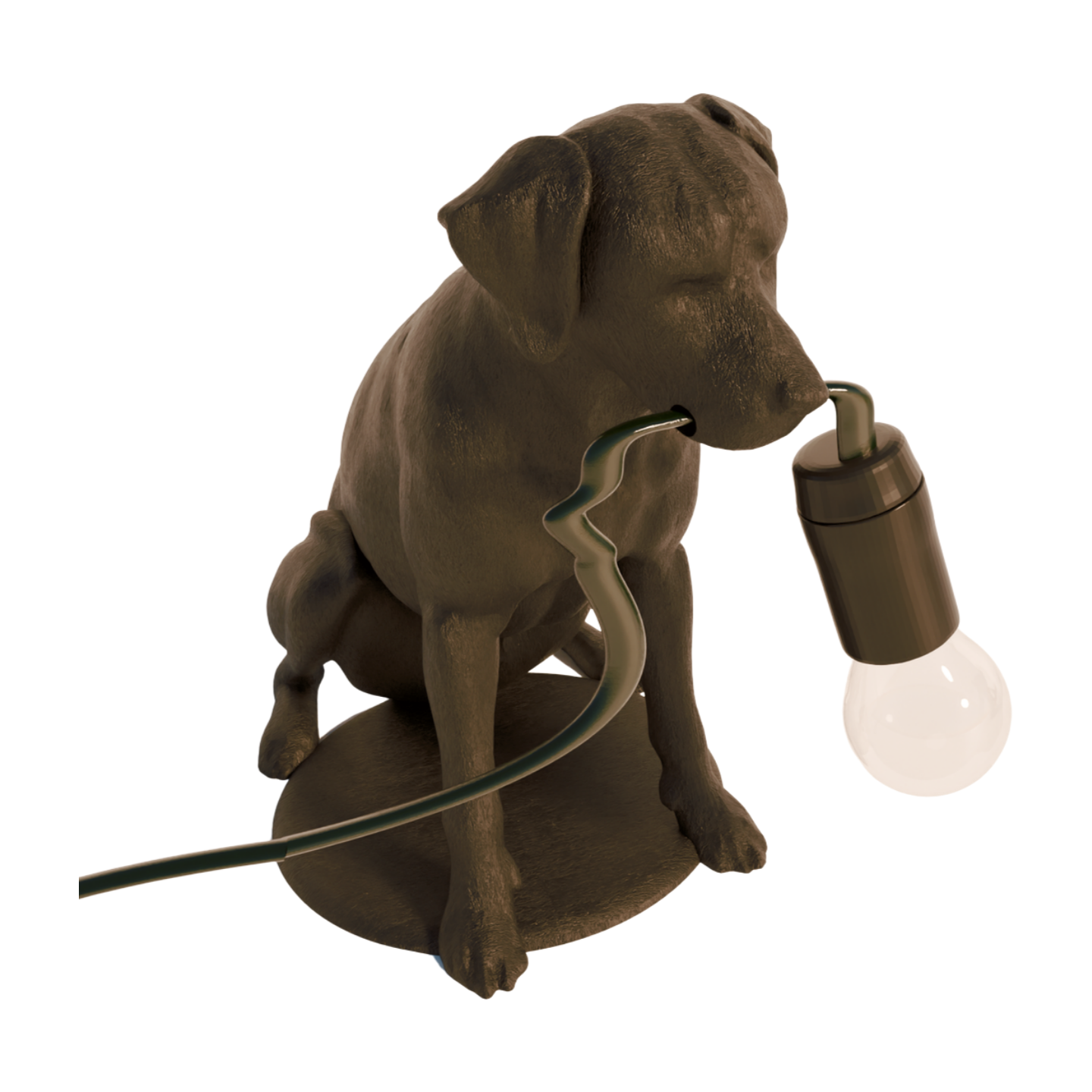 Rhodesian Ridgeback tafellamp