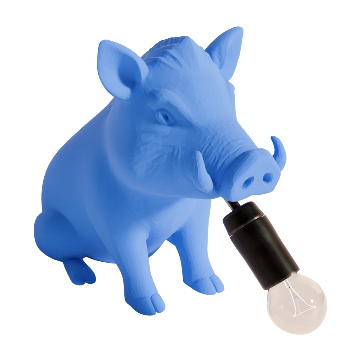 Wild Boar Table Lamp