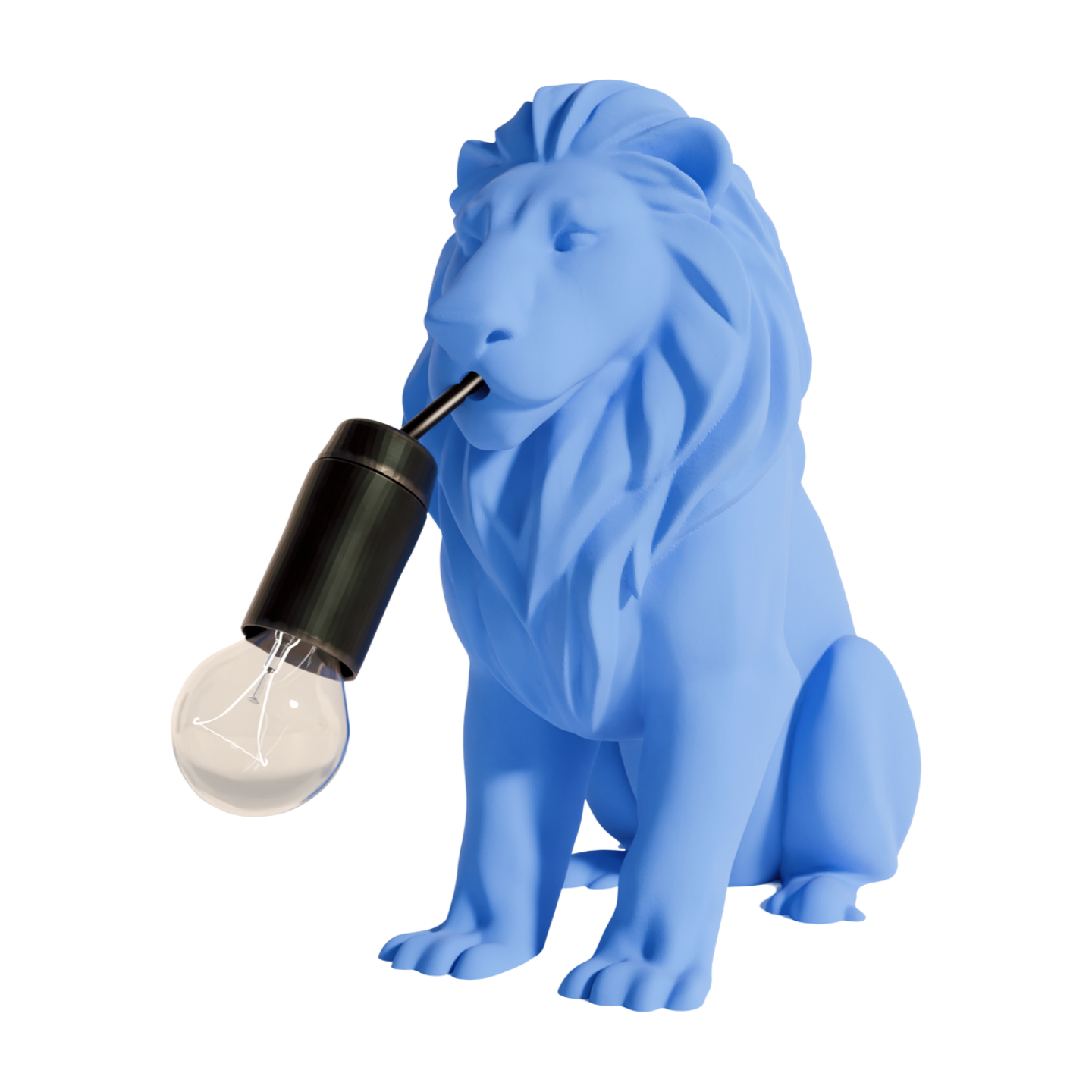 Lion Table Lamp