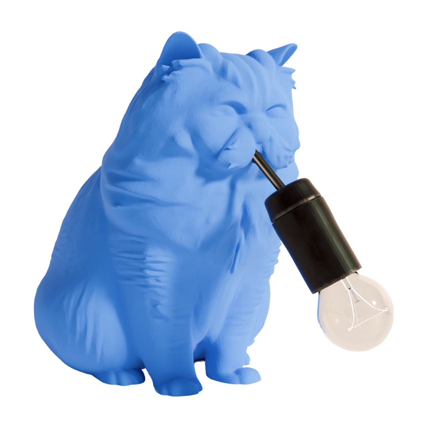 Persian Longhair Table Lamp