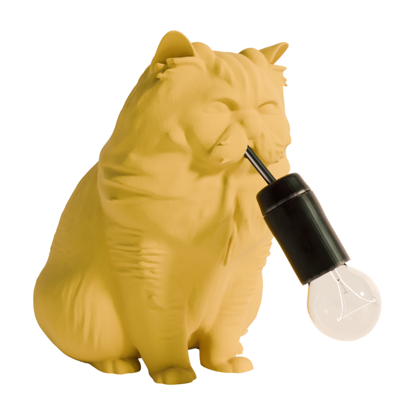 Persian Longhair Table Lamp