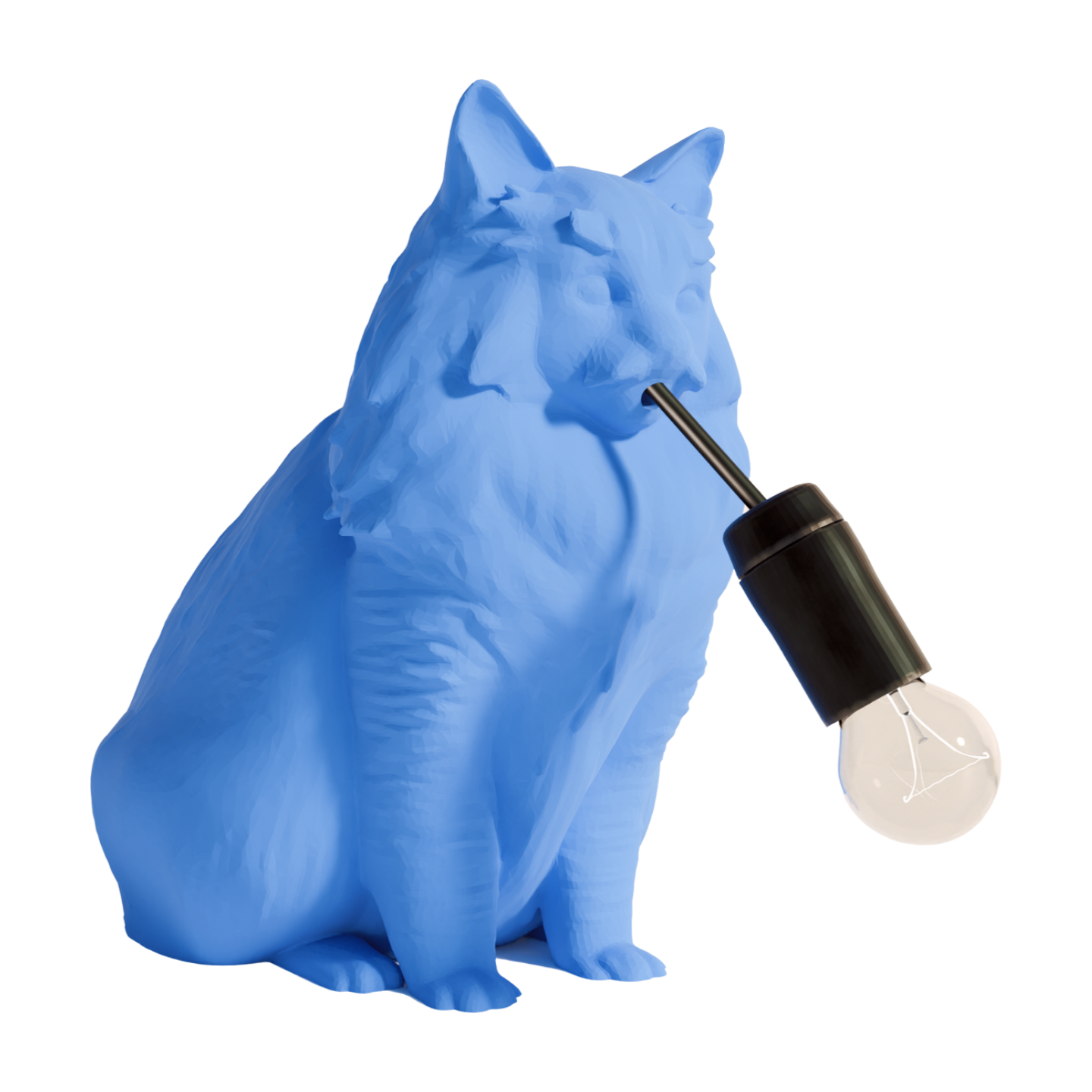 Norwegian Forest Cat Table Lamp