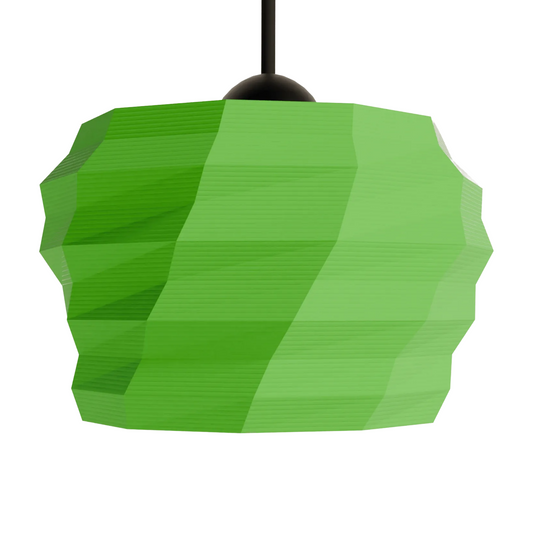 Lampada a sospensione design Alberobello edizione verde