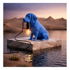 Beagle table lamp