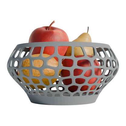 Bergamo fruit bowl grey