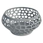 Bergamo fruit bowl grey