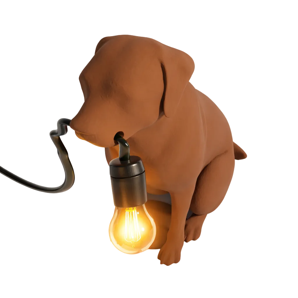 Labrador Retriever Table Lamp