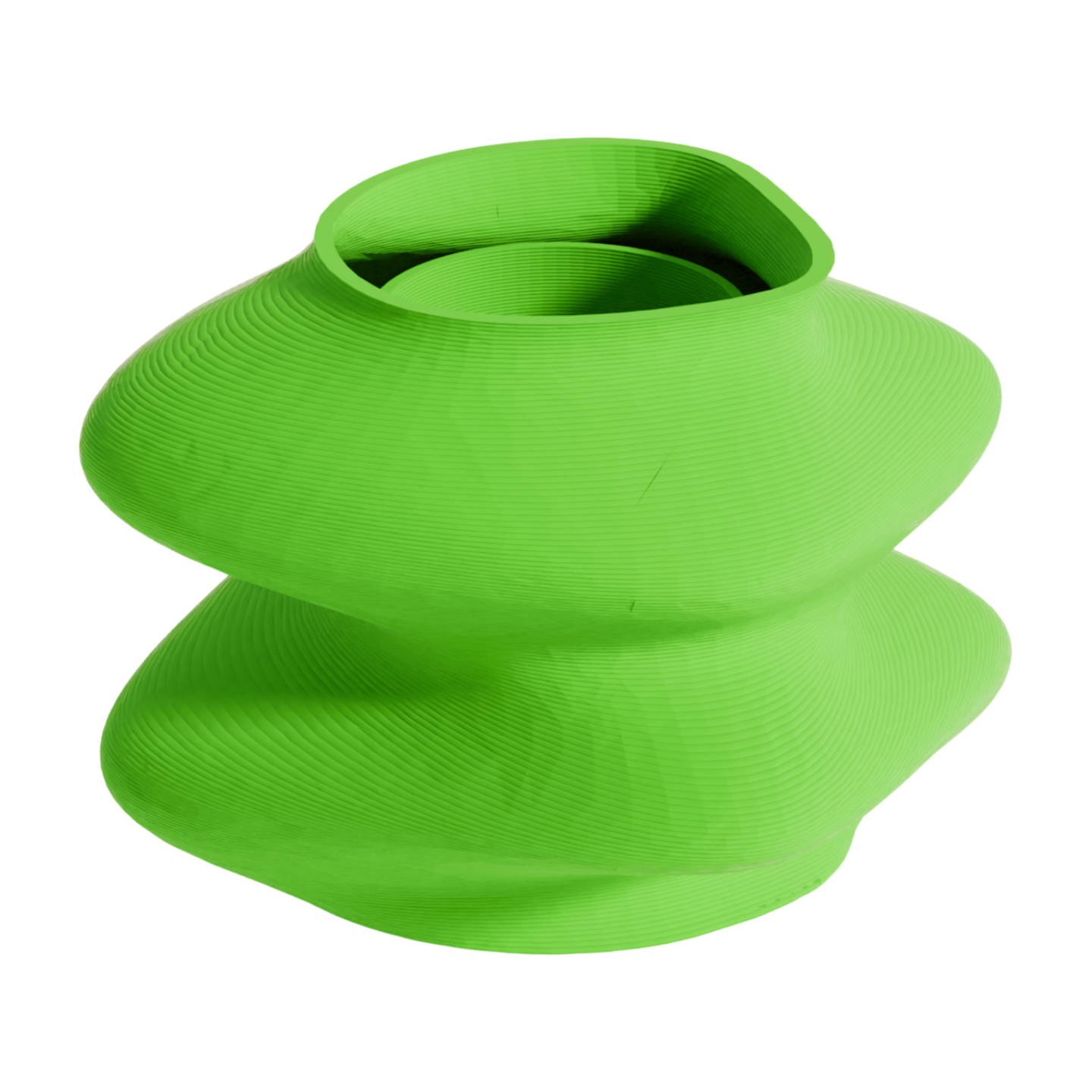 Vaso Capri design edizione verde