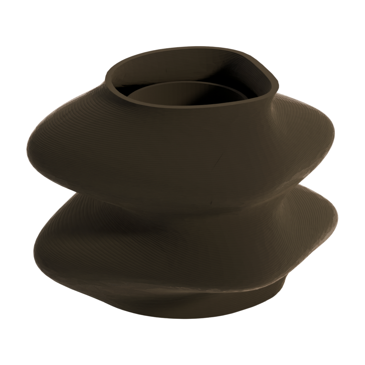 Vaso Capri design edizione nera