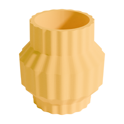 Ferrara design vase yellow edition