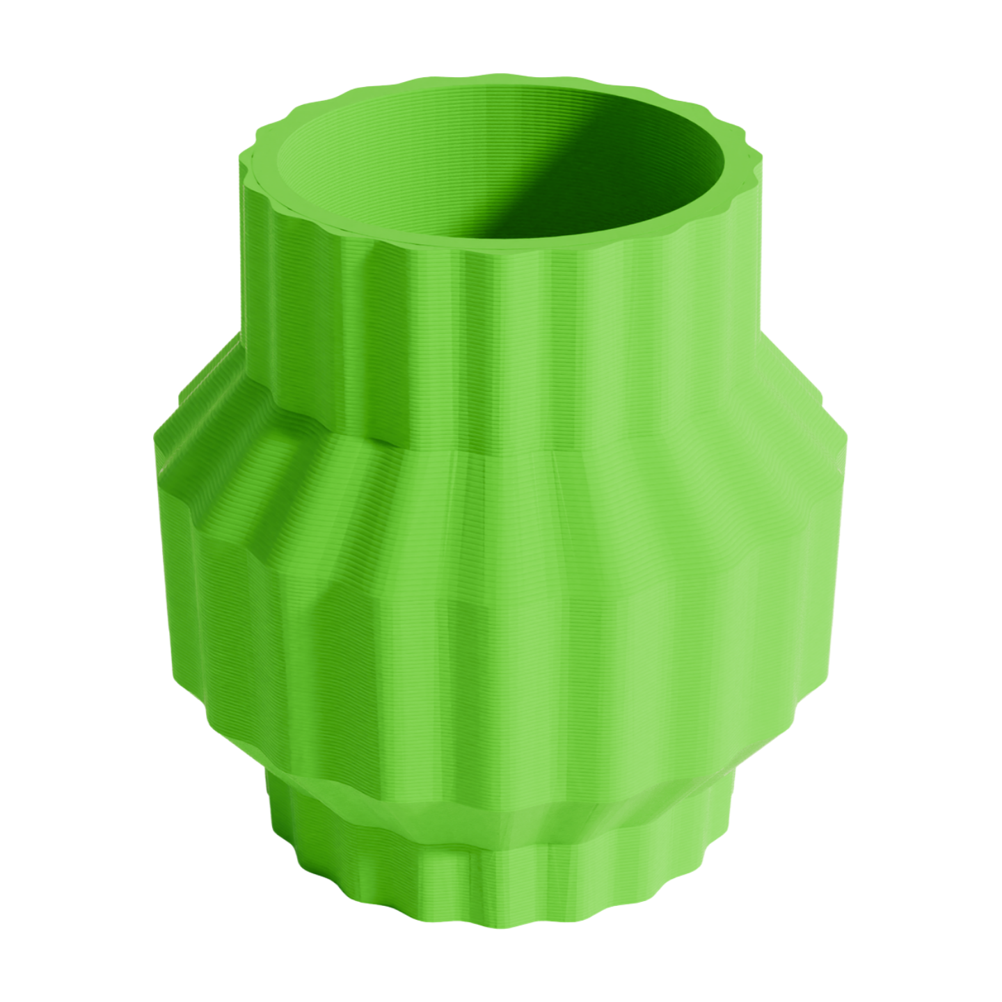 Ferrara design vase green edition