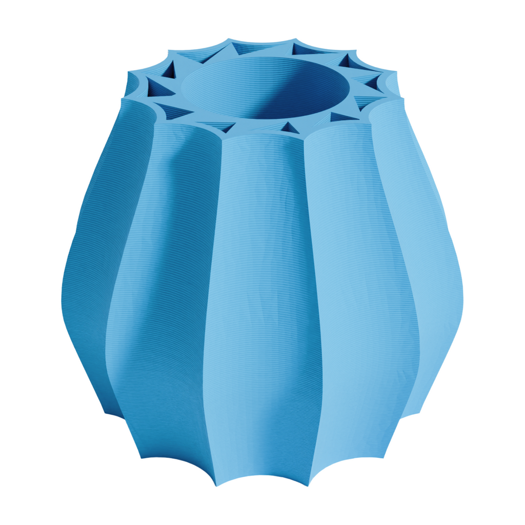 Vaso di design Manarola edizione blu