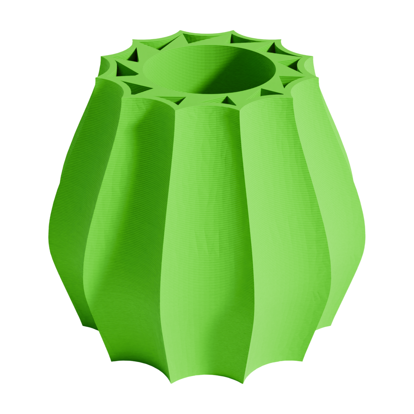 Vaso di design Manarola edizione verde