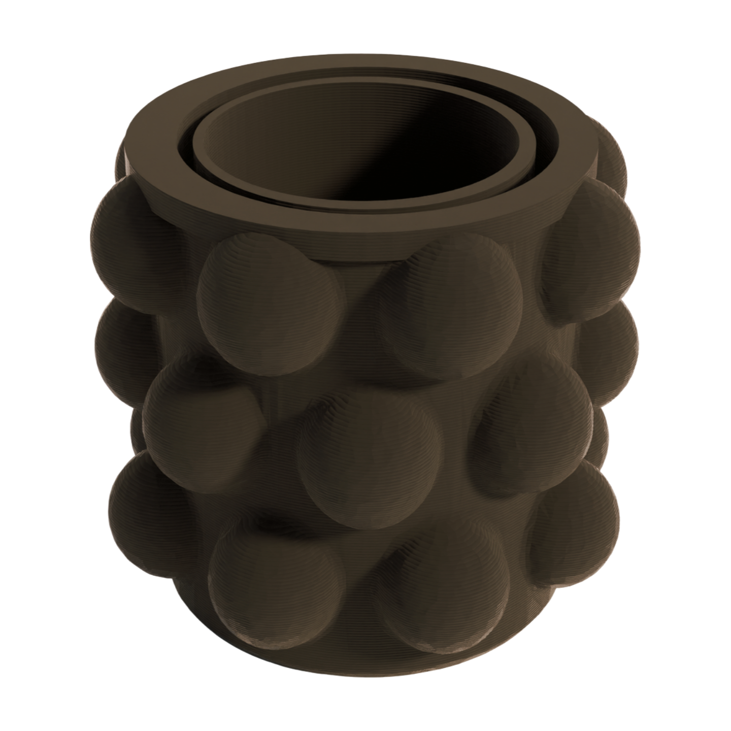 Vaso Numana Design edizione nera