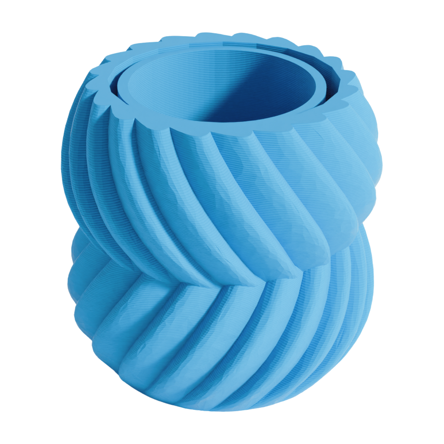 Vaso design Nuoro edizione blu