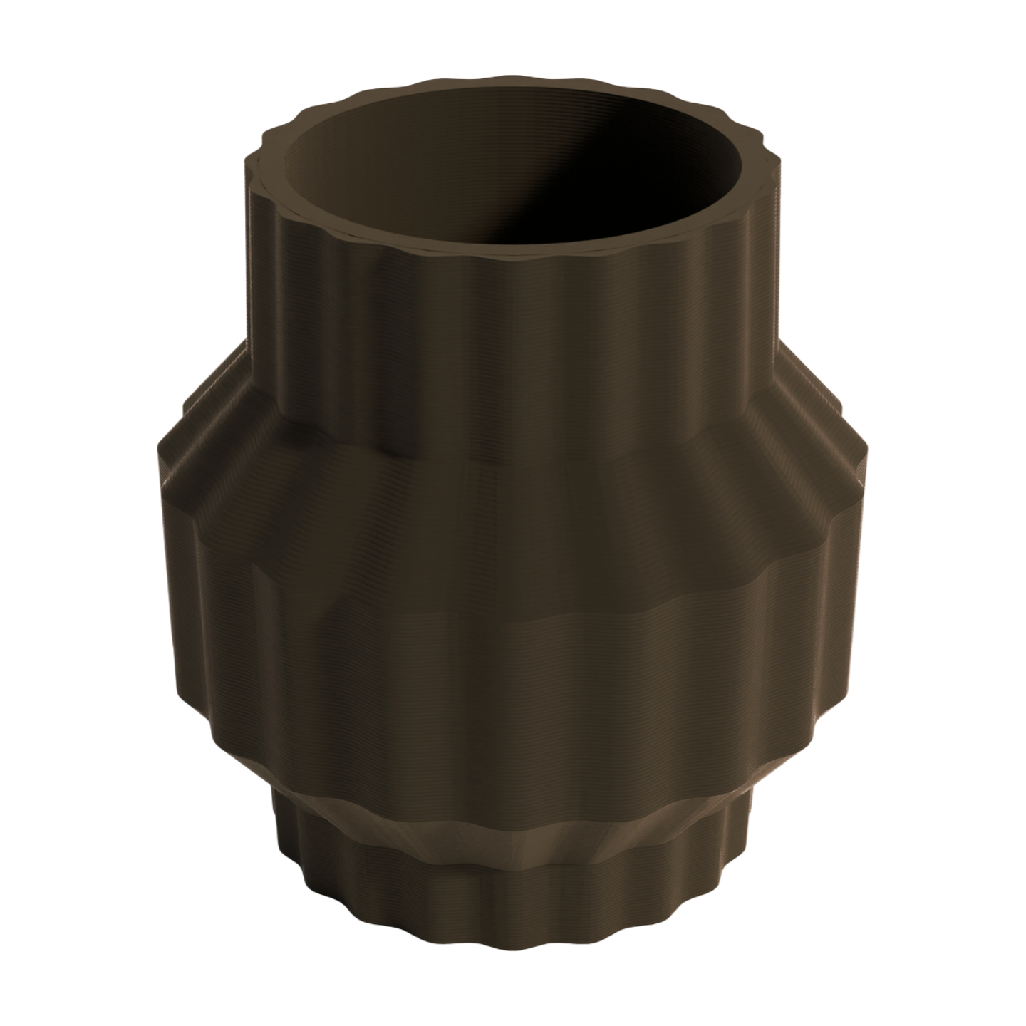 Vaso di design Ferrara edizione nera